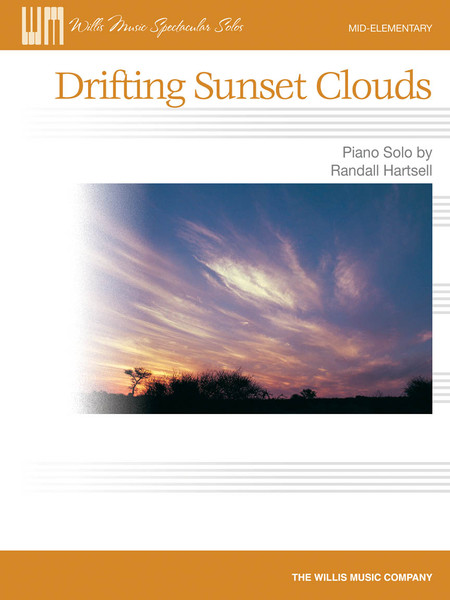 Drifting Sunset Clouds (Mid-Elementary Piano Solo)