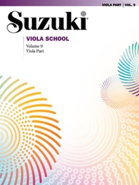 Suzuki Viola School Volume 9 (Revised) Book