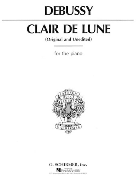 Debussy - Clair de Lune (Original & Unedited) - Piano Solo