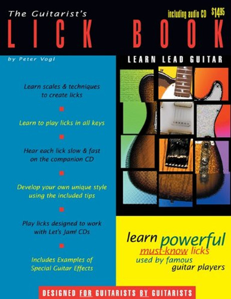 The Guitarist's Lick Book (Book/CV/DVD)
