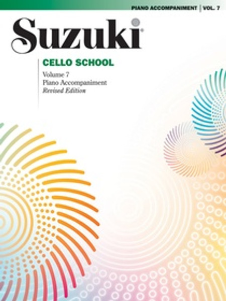 Suzuki Cello School Volume 7 (Revised) Piano Accompaniment