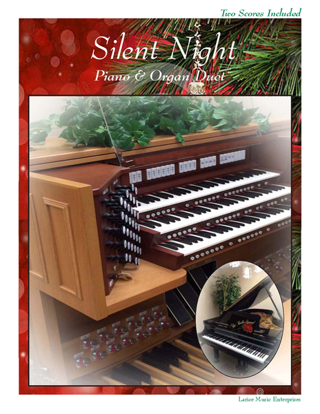 Silent Night - Piano & Organ Duet (Two Scores Included)