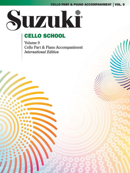 Suzuki Cello School Volume 9 (Revised) Book