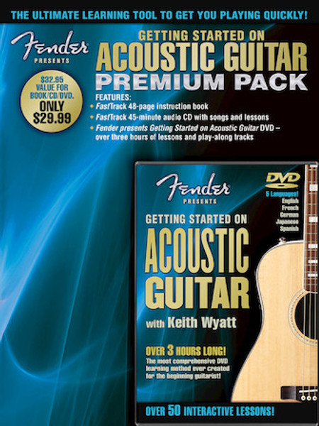 Fender Presents Getting Started On Acoustic Guitar (Book/DVD)