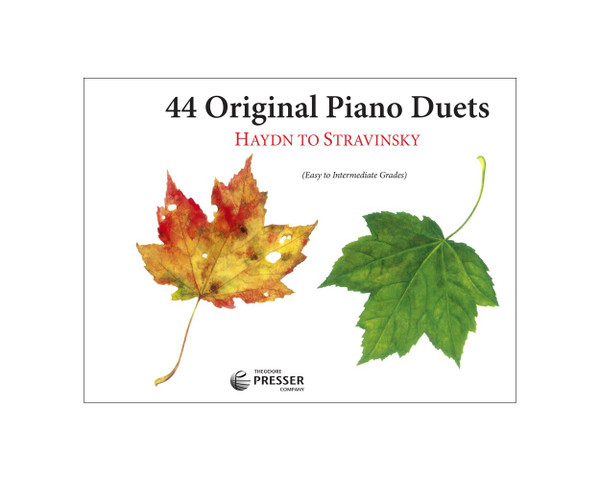 44 Original Piano Duets: Haydn to Stravinsky - Easy to Intermediate Grades