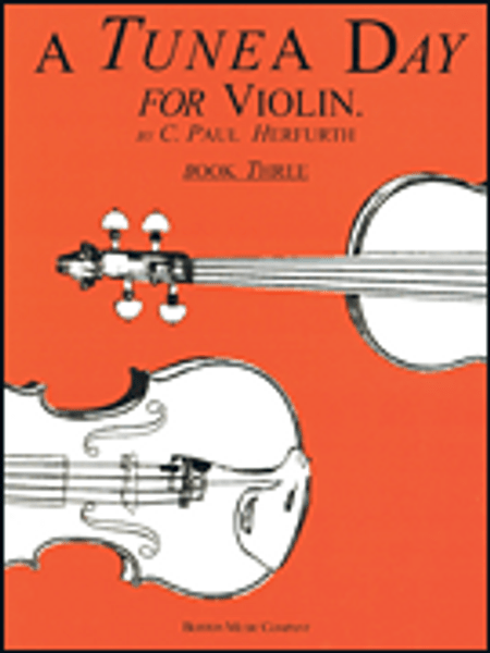 Tune a Day Book 3 - Violin