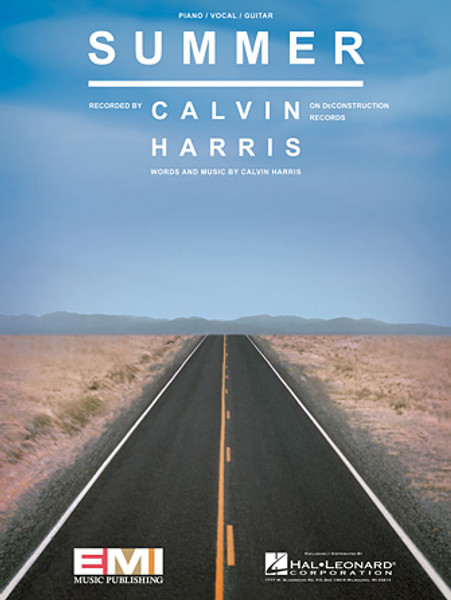 Calvin Harris - Summer for Piano/Vocal/Guitar