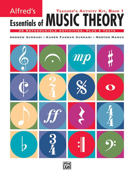 Alfred's Essentials of Music Theory Book 1 - Teacher's Activity Kit