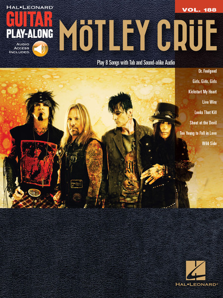 Mötley Crüe Guitar Play-Along (Audio Access Included)