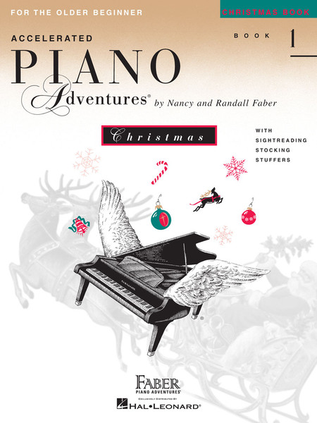 Faber Accelerated Piano Adventures - Christmas Book 1