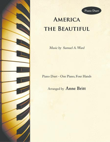 America the Beautiful for Piano Duet arr. Anne Britt