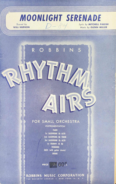 Moonlight Serenade for Small Orchestra (Robbins Rhythm Airs) - All Parts