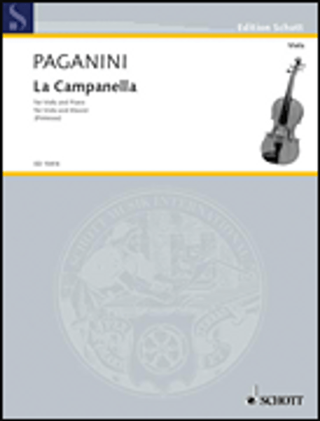 Paganini - La Campanella for Piano and Viola