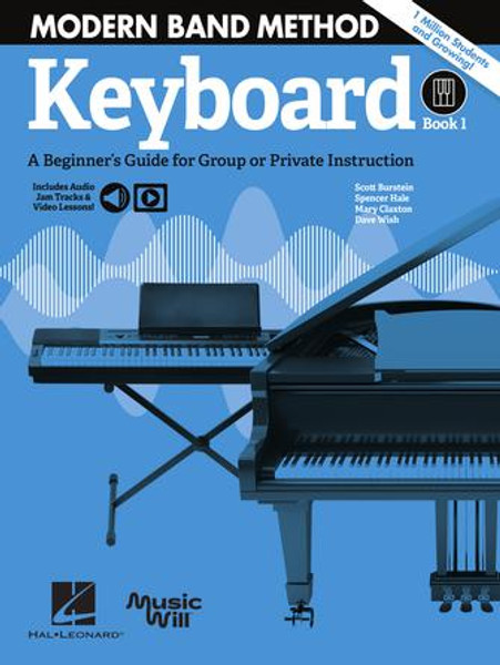 Modern Band Method Book 1 - Keyboard (Online Access Included)