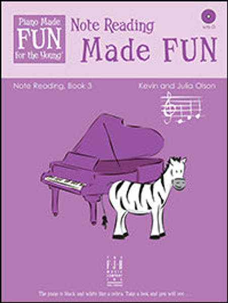 Note Reading Made FUN Book 3 (Audio Access Included) 