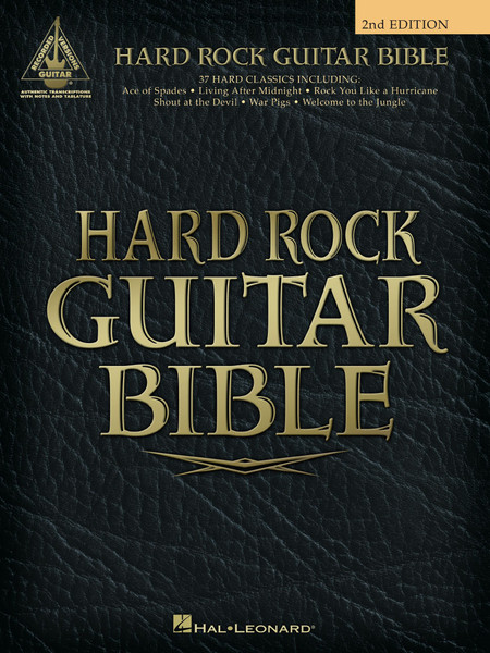 Hard Rock Guitar Bible - Guitar Songbook