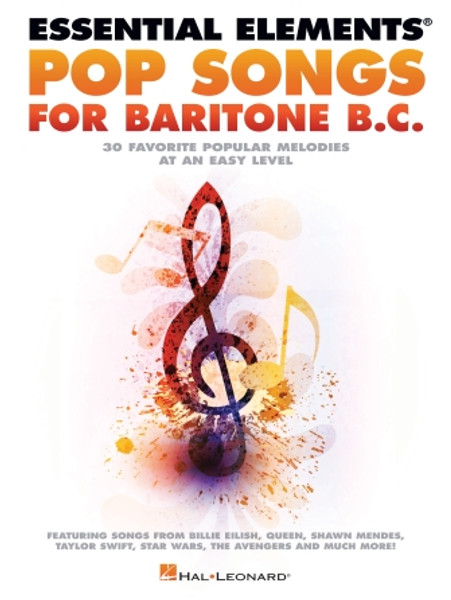 Essential Elements Pop Songs - Baritone B.C. Songbook