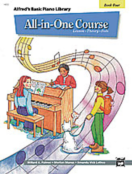 All-in-One Course - Book 4 (Alfred's Basic Piano Library)