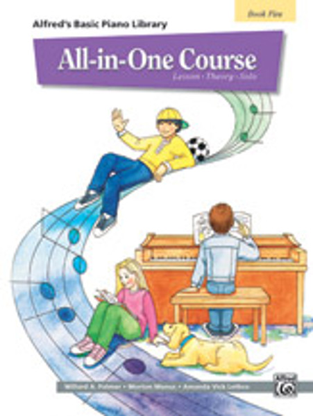 All-in-One Course - Book 5 (Alfred's Basic Piano Library)