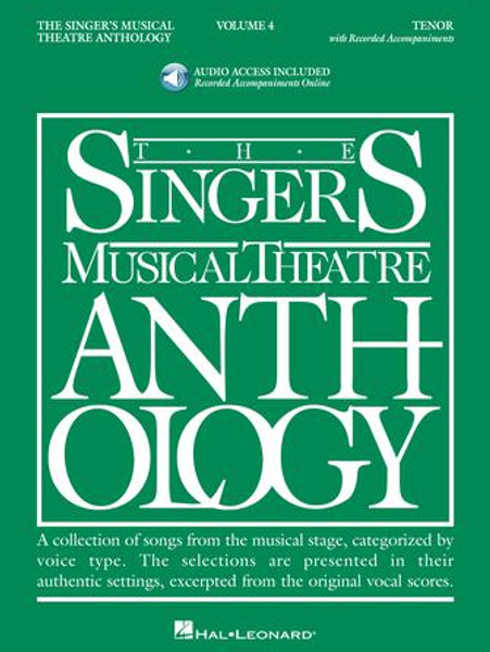 Singer's Musical Theatre Anthology Volume 4 (Audio Access Included) - Tenor