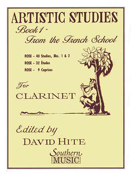 Artistic Studies from the French School Book 1 - Clarinet Songbook