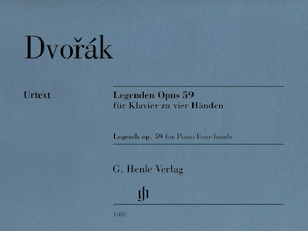 Dvorak - Legends Op. 59 - Piano Duet Songbook