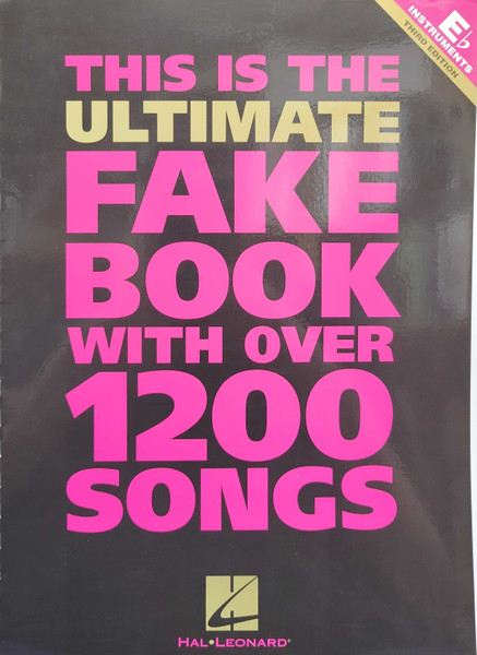 Ultimate Fake Book – 5th Edition - E-flat Edition