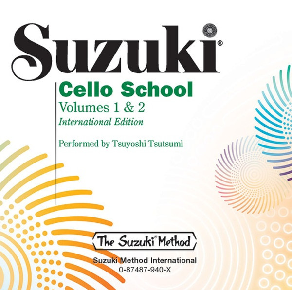 Suzuki Cello School Volumes 1 & 2 - CD