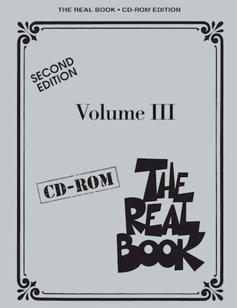Real Book Volume 3 – Second Edition – CD-ROM