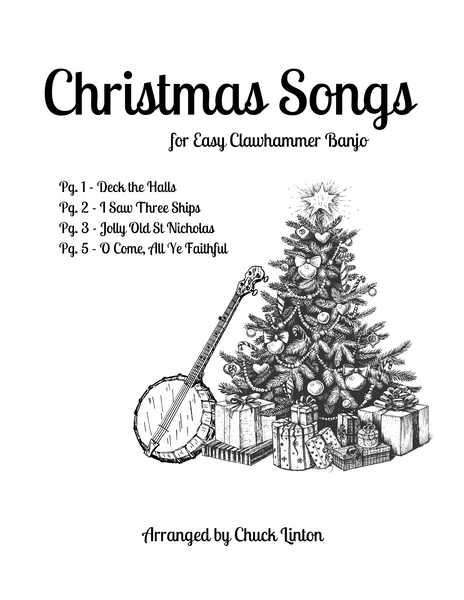 Christmas Songs for Clawhammer Banjo (DIGITAL DOWNLOAD)