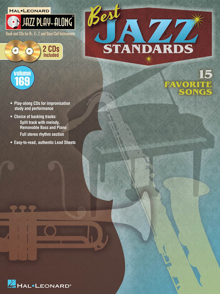 Jazz Play-Along Volume 169 - Best Jazz Standards (2 CDs Included)
