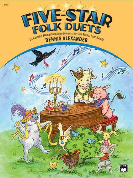 Five-Star Folk Duets - 1 Piano, 4 Hands