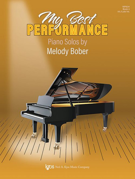 My Best Performance Book 4 - Intermediate/Late Intermediate Piano