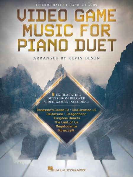 Video Game Music for Piano Duet - Intermediate Piano Duet