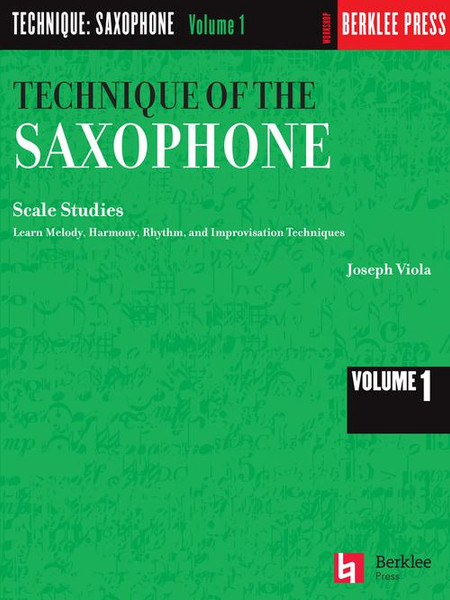 Technique of the Saxophone Volume 1: Scale Studies