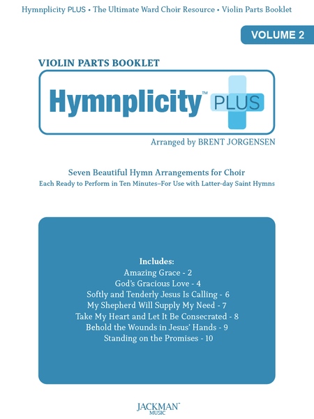 Hymnplicity Plus Volume 2 - Violin Parts