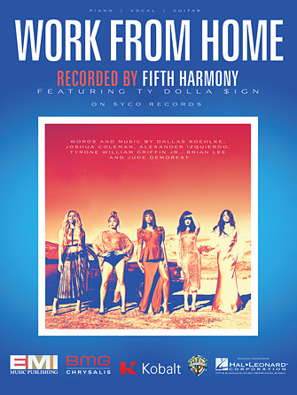 Work From Home - Piano/Vocal/Guitar