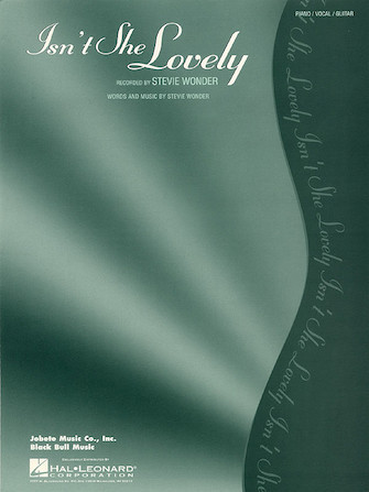Isn't She Lovely - Piano/Vocal/Guitar