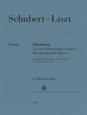 Schubert & Liszt: Serenade (“Leise Flehen Meine Lieder”) - Piano/Keyboard