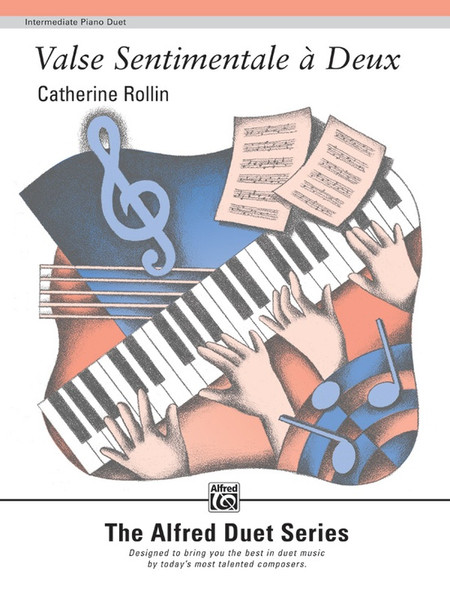 Valse Sentimentale a Deux - Intermediate Piano Duet