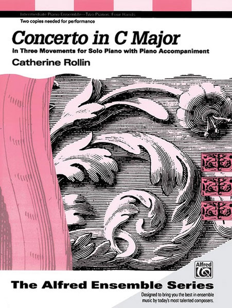Concerto in C Major - Intermediate Piano Ensemble (2 Pianos, 4 Hands)