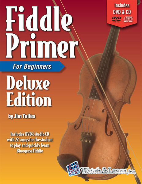 Fiddle Primer For Beginners Deluxe Edition (Book/DVD/CD Set) by Jim Tolles