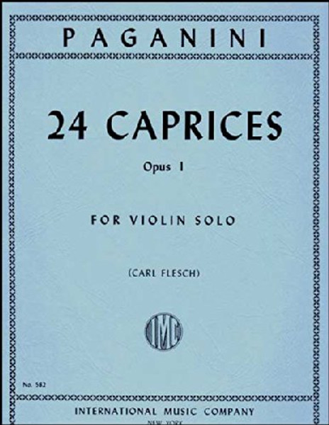 Paganini - 24 Caprices, Opus 1 for Violin Solo