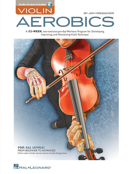 Violin Aerobics (with Audio Access) by Jon Vriesacker