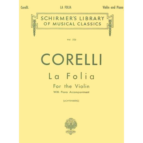 Corelli - La Folia for Violin with Piano Accompaniment