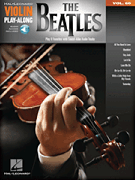 Hal Leonard Violin Play-Along Series Volume 60: The Beatles (Book/Audio Access Included)