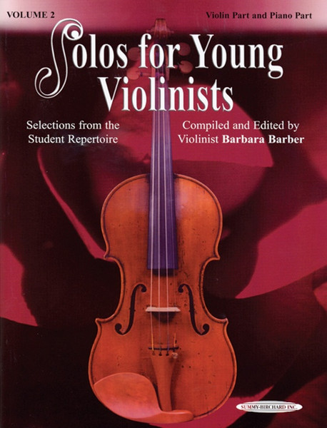 Solos for Young Violinists Volume 2 - Violin Part and Piano Part by Barbara Barber