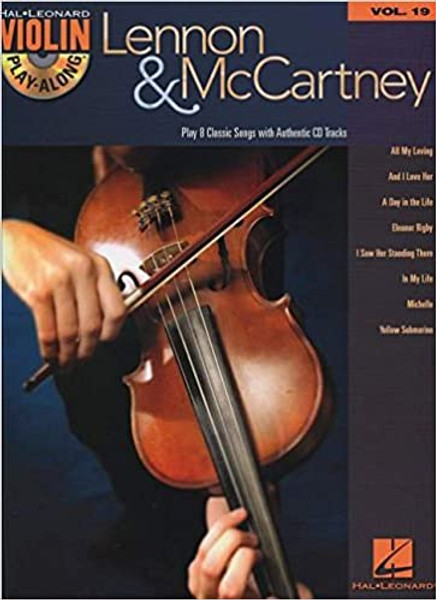 Hal Leonard Violin Play-Along Series Volume 19: Lennon & McCartney (Book/CD Set)