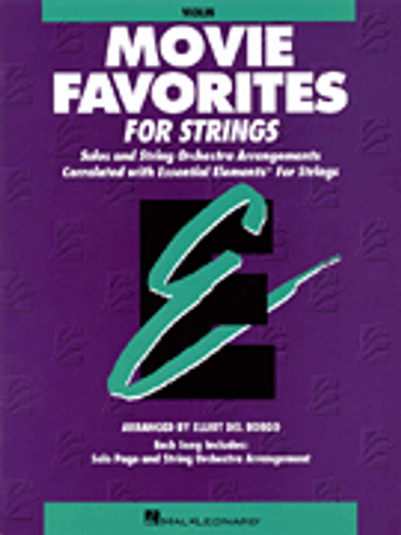 Essential Elements Movie Favorites for Strings - Violin