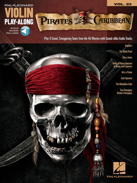 Hal Leonard Violin Play-Along Series Volume 23: Pirates of the Caribbean (with Audio Access)